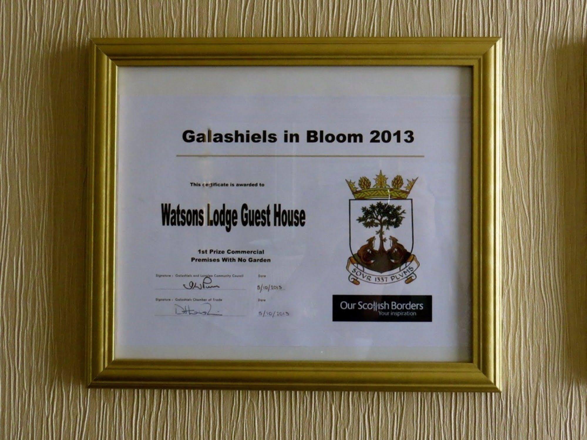 Watson Lodge Guest House Galashiels Ngoại thất bức ảnh